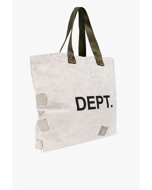 GALLERY DEPT Mens Bags Tote bags for Men Cotton Shopper Bag in Grey Grey 