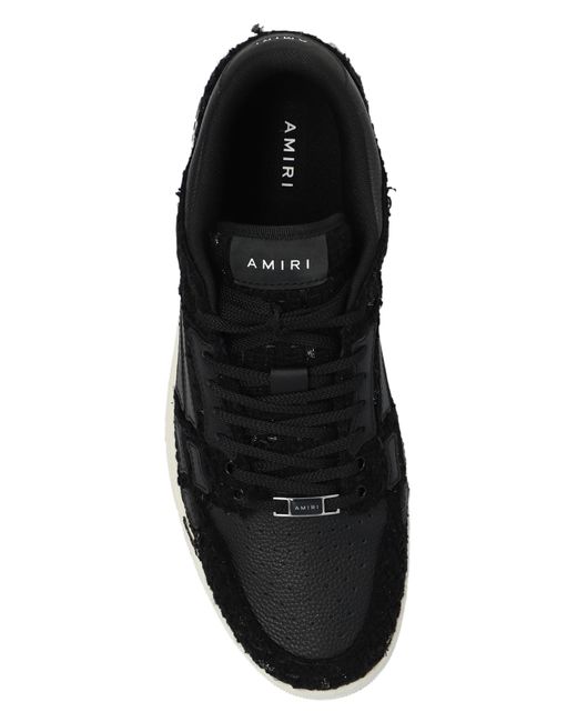 Amiri Black ‘Boucle Skel Top’ Sneakers for men