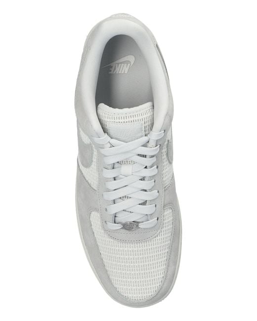 Nike White Sport Shoes "Air Force 1 '07 Lv8" for men