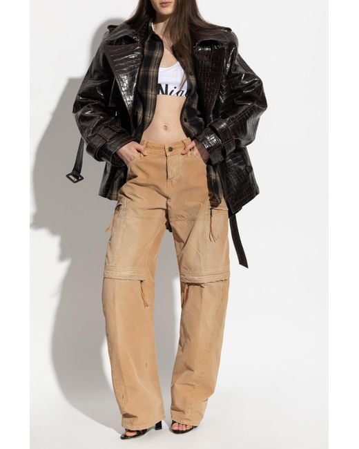 DSquared² Natural Cargo Jeans