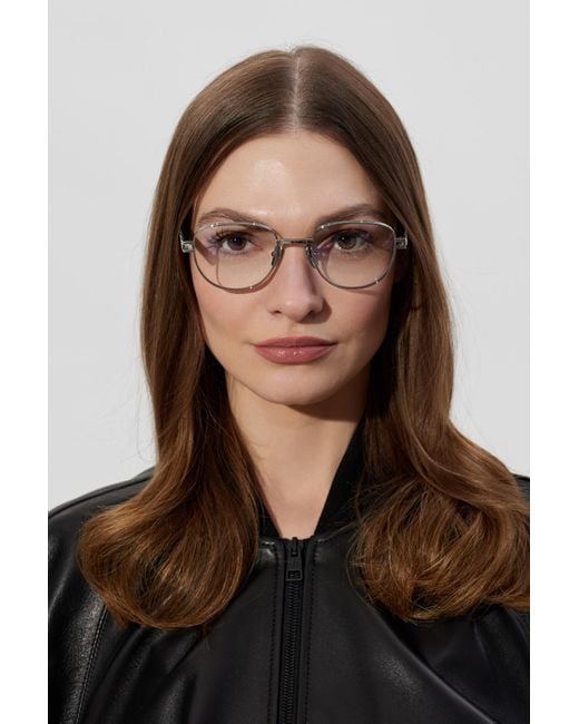 Balmain Metallic "Sergeant Iii" Corrective Glasses