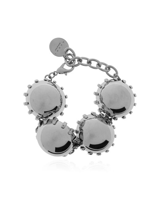 Marni Gray Brass Bracelet