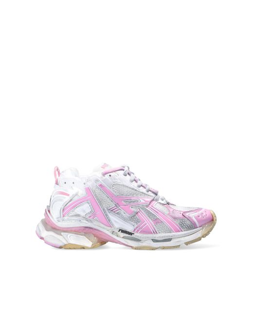 Balenciaga Pink 'runner' Sneakers for men