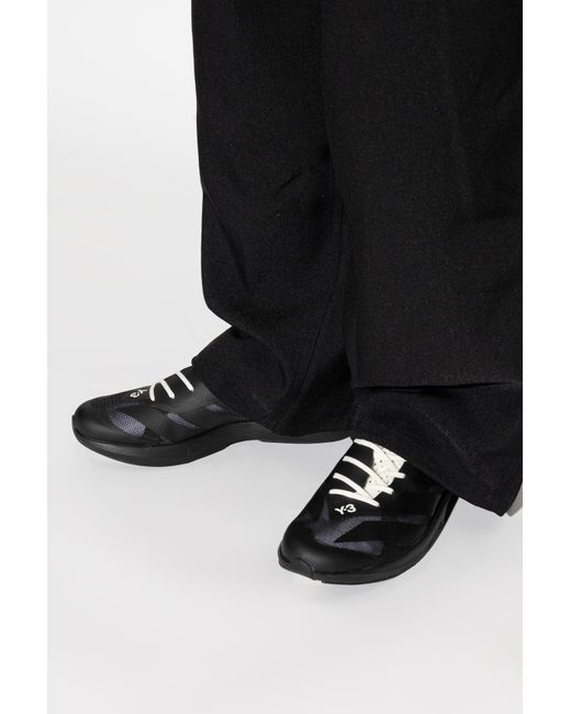 Y-3 Black 'Adizero Rc6' Sports Shoes for men