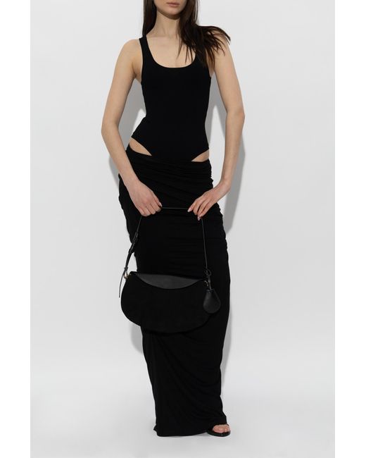 Entire studios Black Bodysuit With Straps