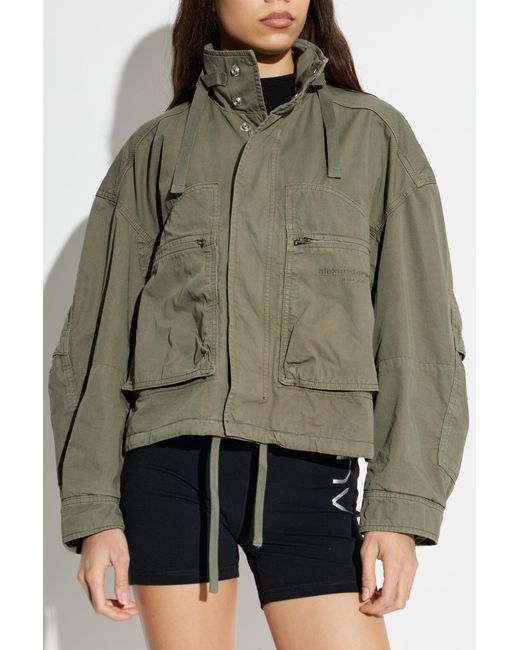 Alexander Wang Black Jacket With Logo
