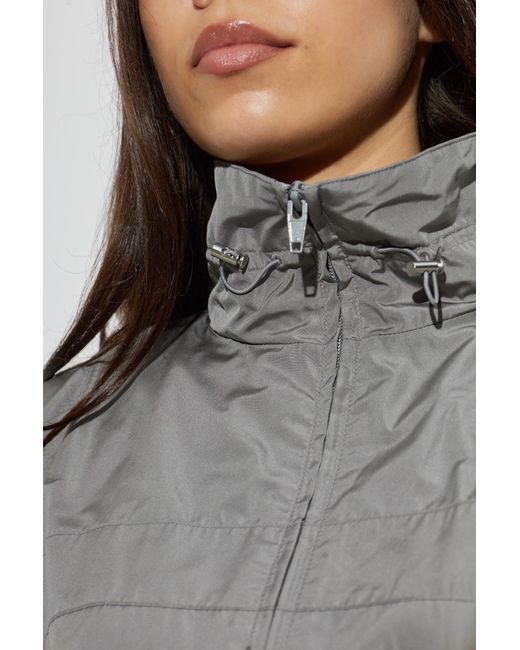Alexander Wang Gray Jacket With Logo