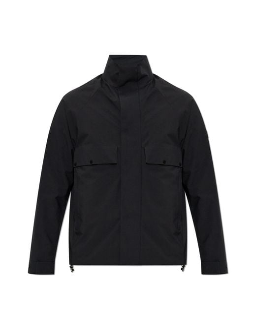 Moncler Blue Down Jacket "Egoutelles" for men