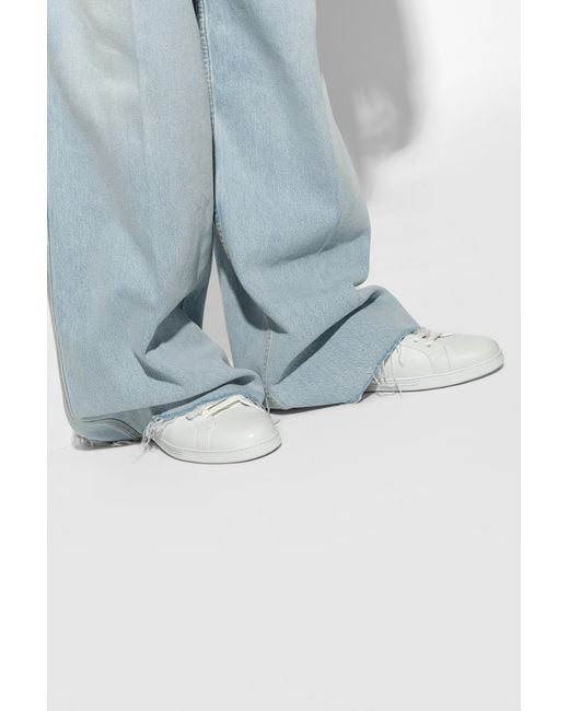 Dolce & Gabbana White 'Saint Tropez' Sneakers for men