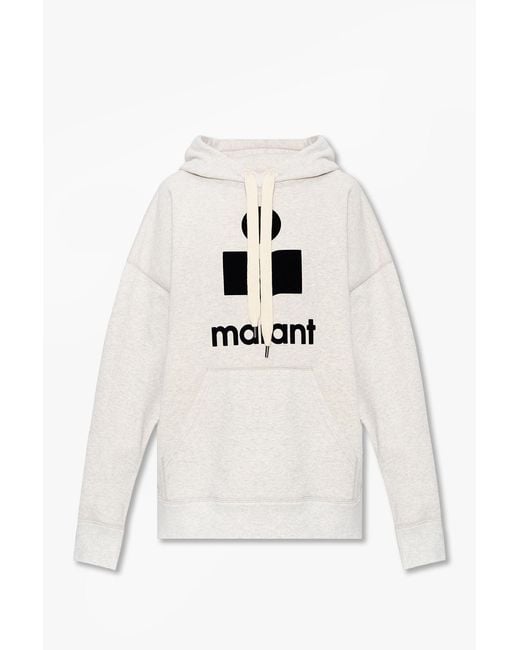 Isabel Marant White Marant Etoile Mansel Hoodie