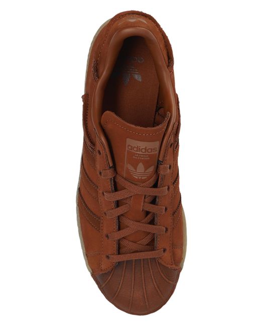Adidas Originals Brown 'superstar 82' Sneakers
