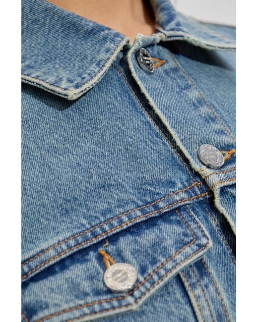 Vetements Blue Denim Jacket
