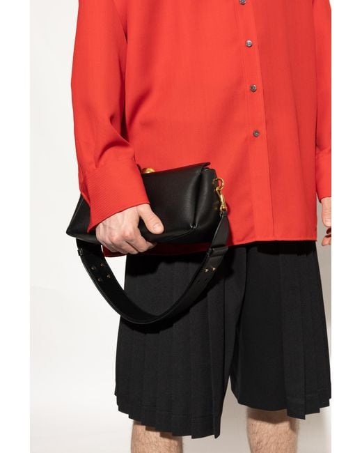 AMI Red Shoulder Bag