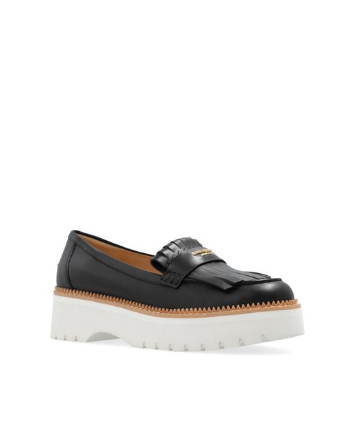 Kate Spade Black 'caddy' Loafers Shoes,