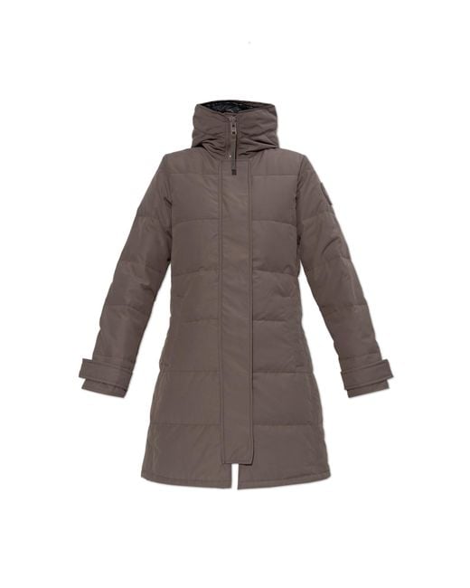 Canada Goose Brown Down Jacket "Shelburne"