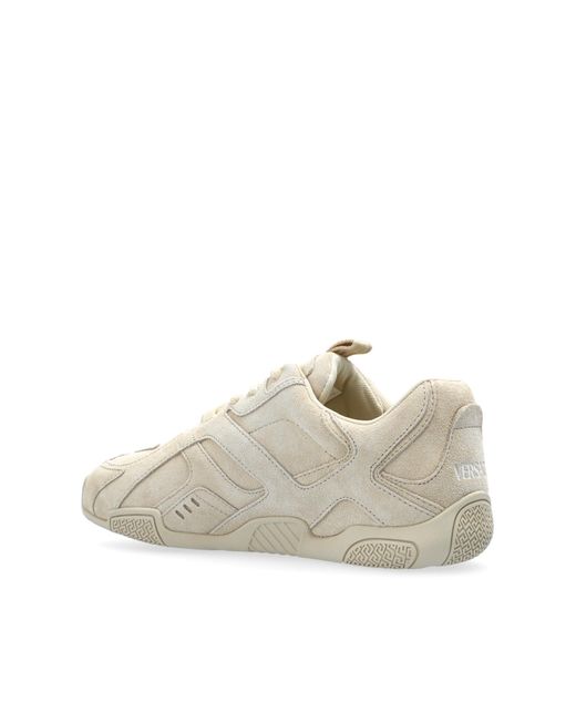 Versace Natural Suede Sports Shoes