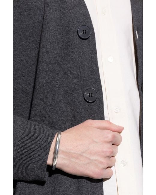 Isabel Marant White "Jonc" Bracelet for men