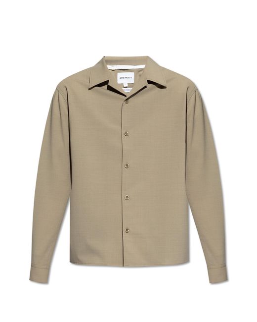 Norse Projects Natural ‘Carsten’ Shirt for men