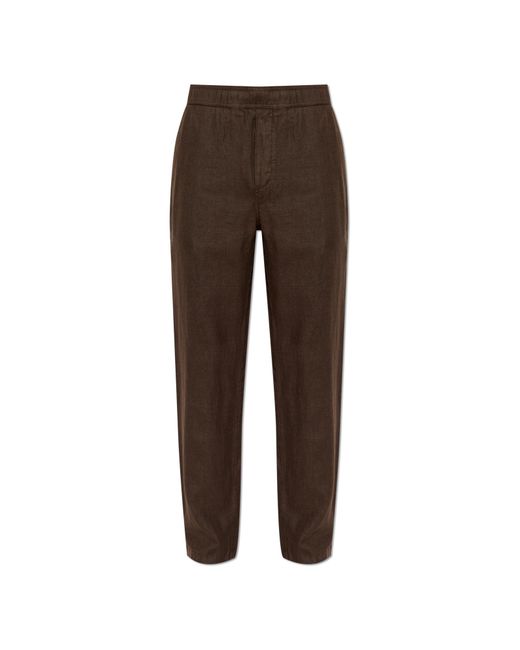 Samsøe & Samsøe Brown Trousers 'Sajabari' for men