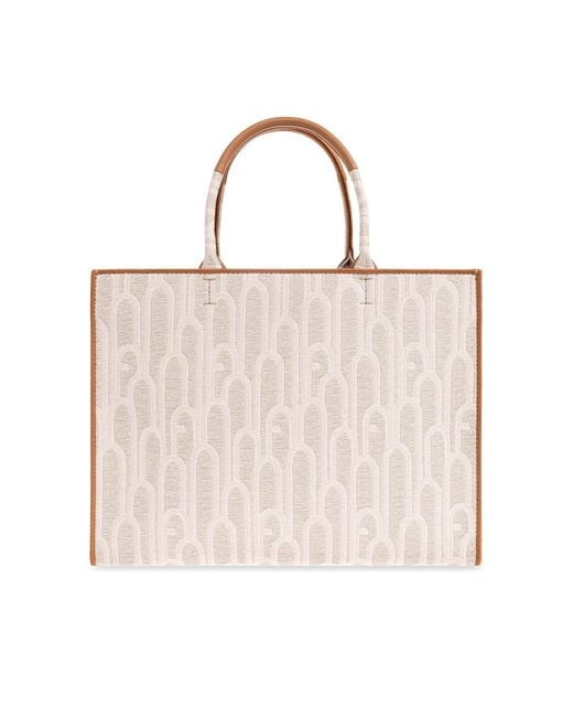 Furla Pink "Opportunity Large" Shopper Bag