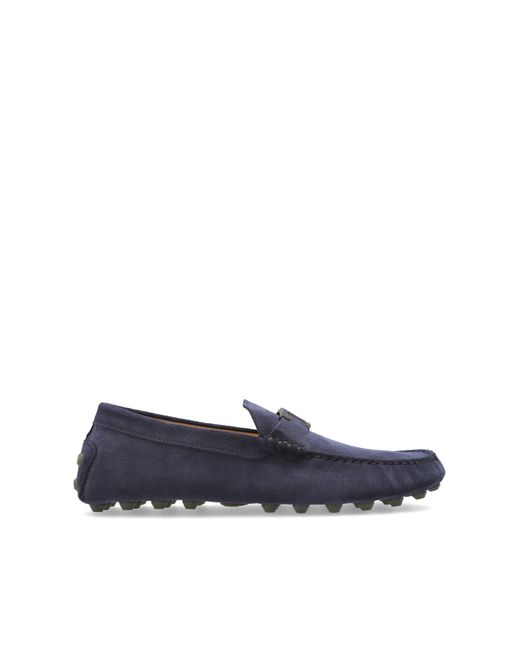 Tod's Blue Loafers Shoes for men