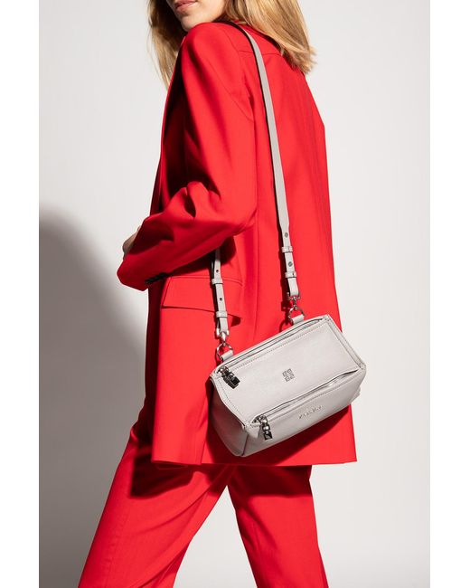 Givenchy Red 'Pandora' Shoulder Bag