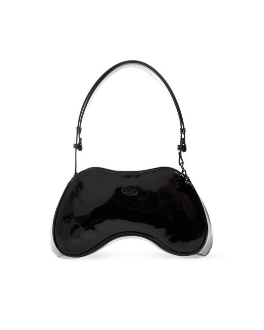 DIESEL Black Shoulder Bag "Play Shoulder"