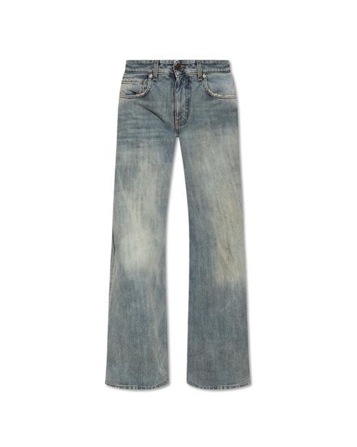 Balenciaga Blue Jeans With 'Vintage' Effect