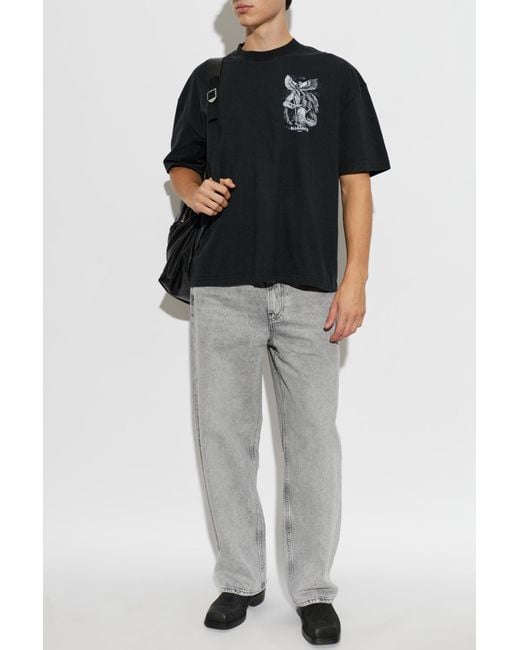 AllSaints Black T-Shirt 'Seraph' for men