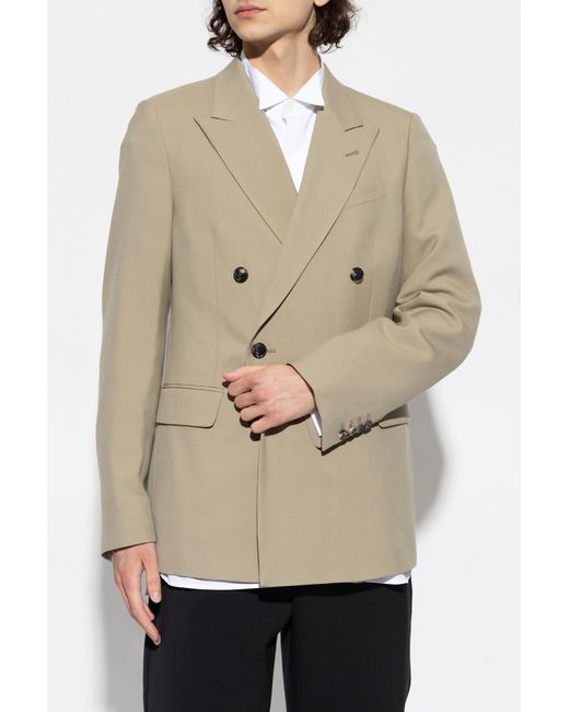 Dries Van Noten Natural Barry Blazer for men