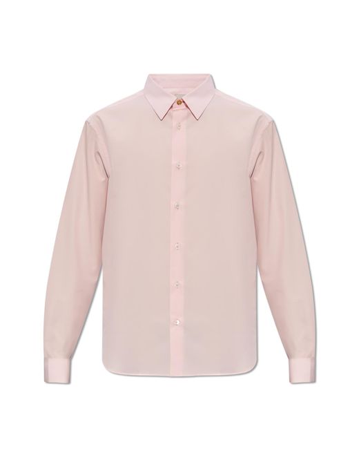 PS by Paul Smith Pink Tailored Shirt, for men