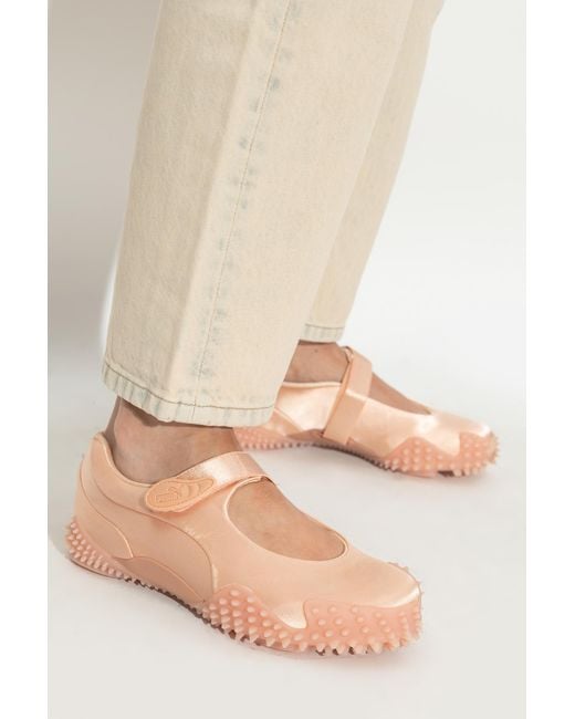 PUMA Pink 'Mosto Fey Satin' Sports Shoes