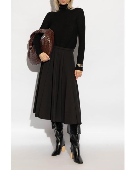 Lisa Yang Black Cashmere Turtleneck Lory