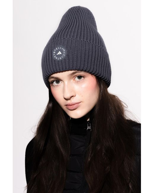 Adidas By Stella McCartney Blue Cap With Logo