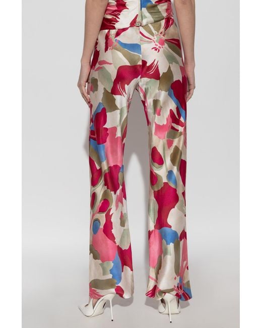 Cult Gaia Red Pants Stacie