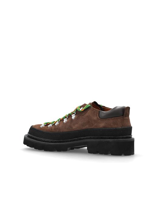 DSquared² White Suede Shoes With Logo for men