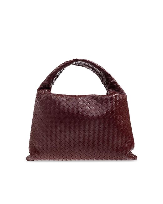 Bottega Veneta Red Shoulder Bag Hop Large