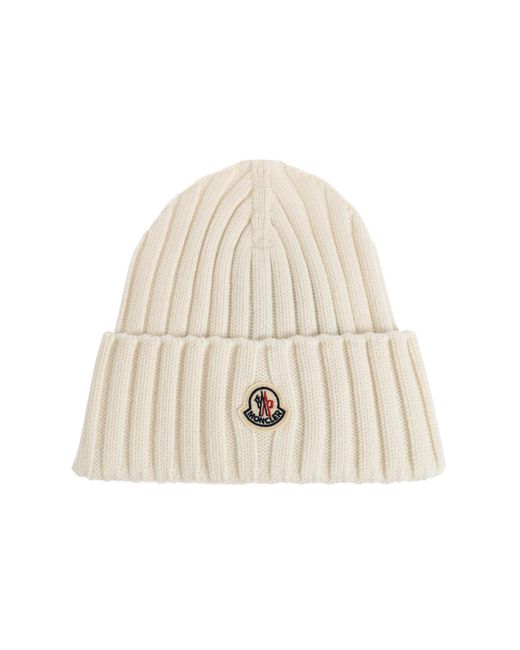 Moncler Natural Wool Hat