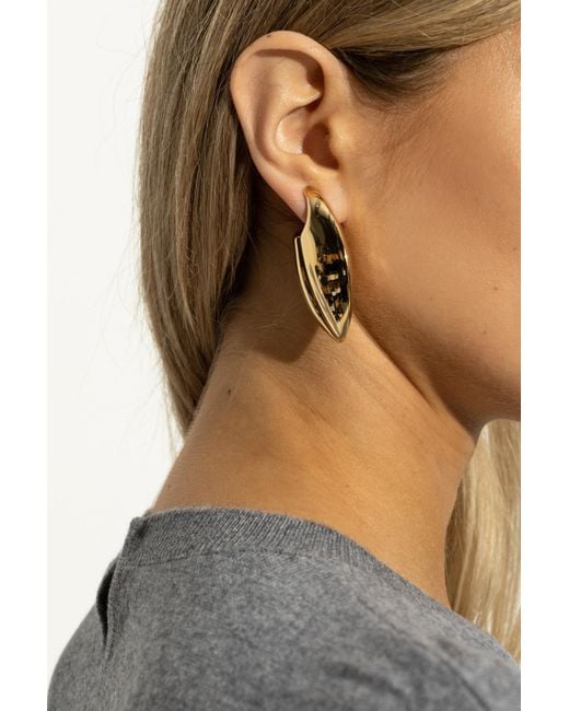 Givenchy Metallic Brass Earrings