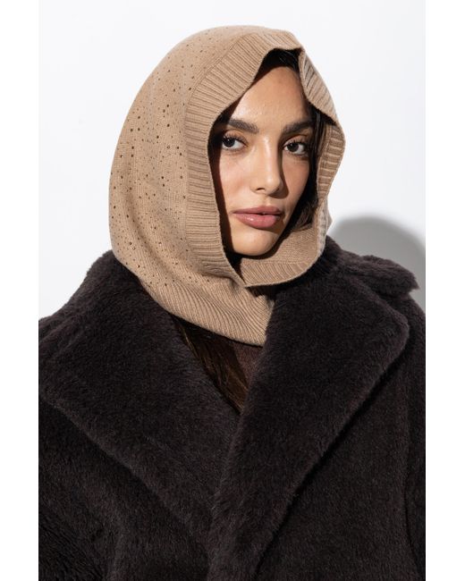Max Mara Natural Cashmere Hood