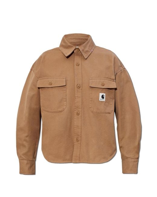 Carhartt Brown Denim Shirt "Kelly"