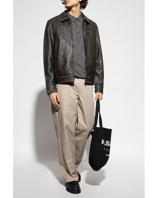 AllSaints Gray Polo 'Mode' for men