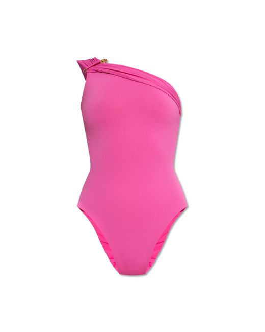 Versace Pink One-Piece Swimsuit