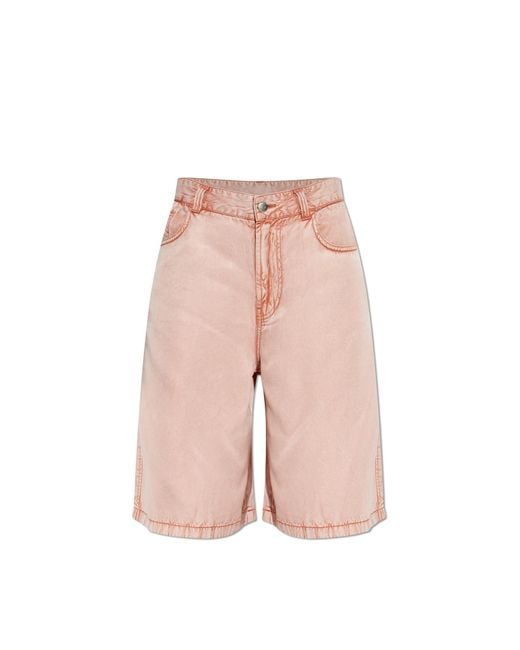 DIESEL Pink 'P-Desi' Shorts