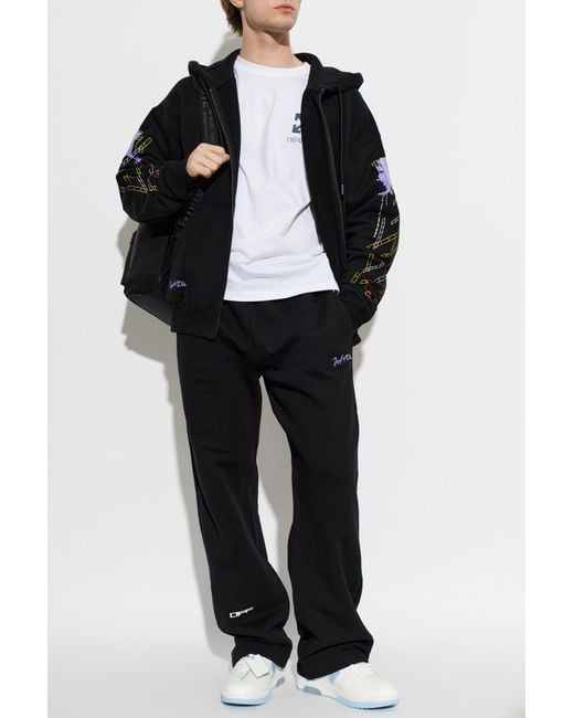 Off-White c/o Virgil Abloh White T-Shirt With Printed Logo for men