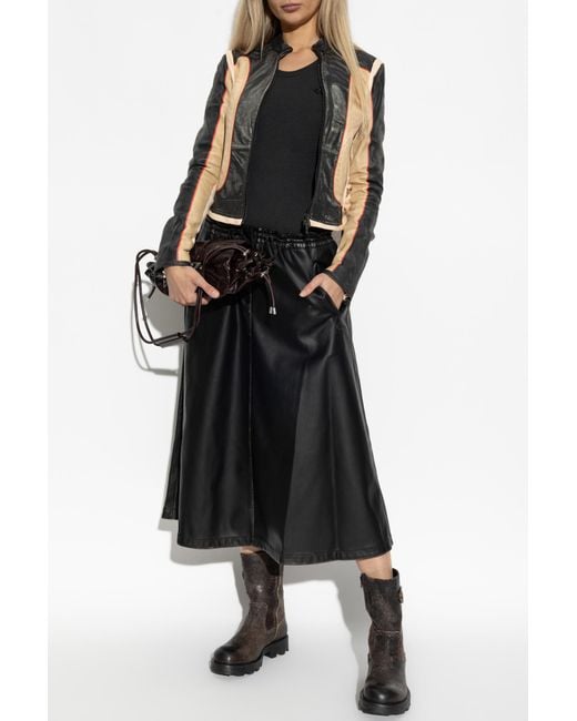 DIESEL Black Jacket 'L-Oonie'