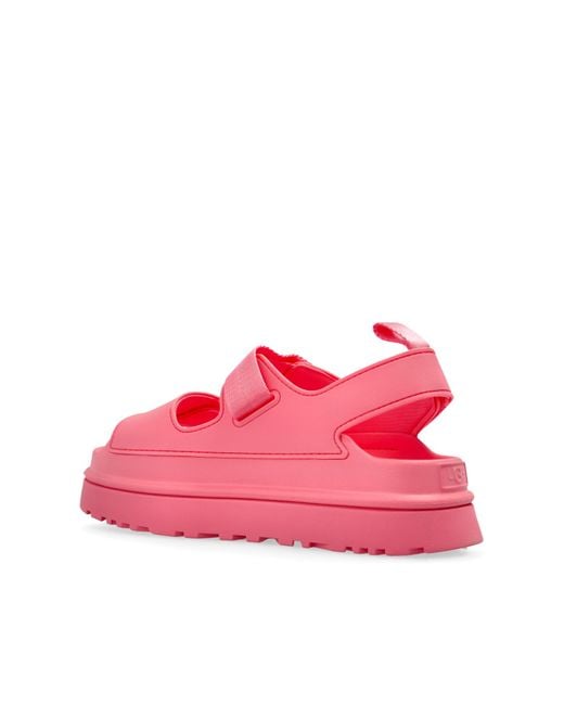 Ugg Pink Sandals W Goldenglow