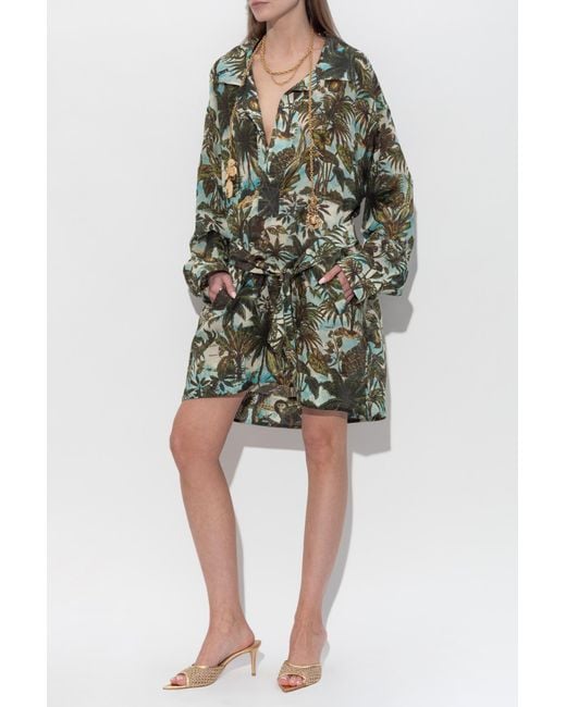 DSquared² Green Cotton Dress