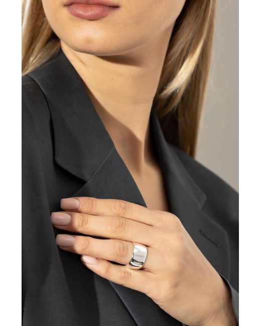 LIE STUDIO White Ring The Sandra