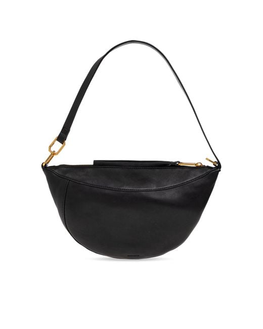 AllSaints Black Shoulder Bag 'Luna Micro'